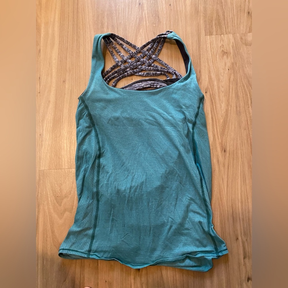 Lululemon Open Back Workout Tank